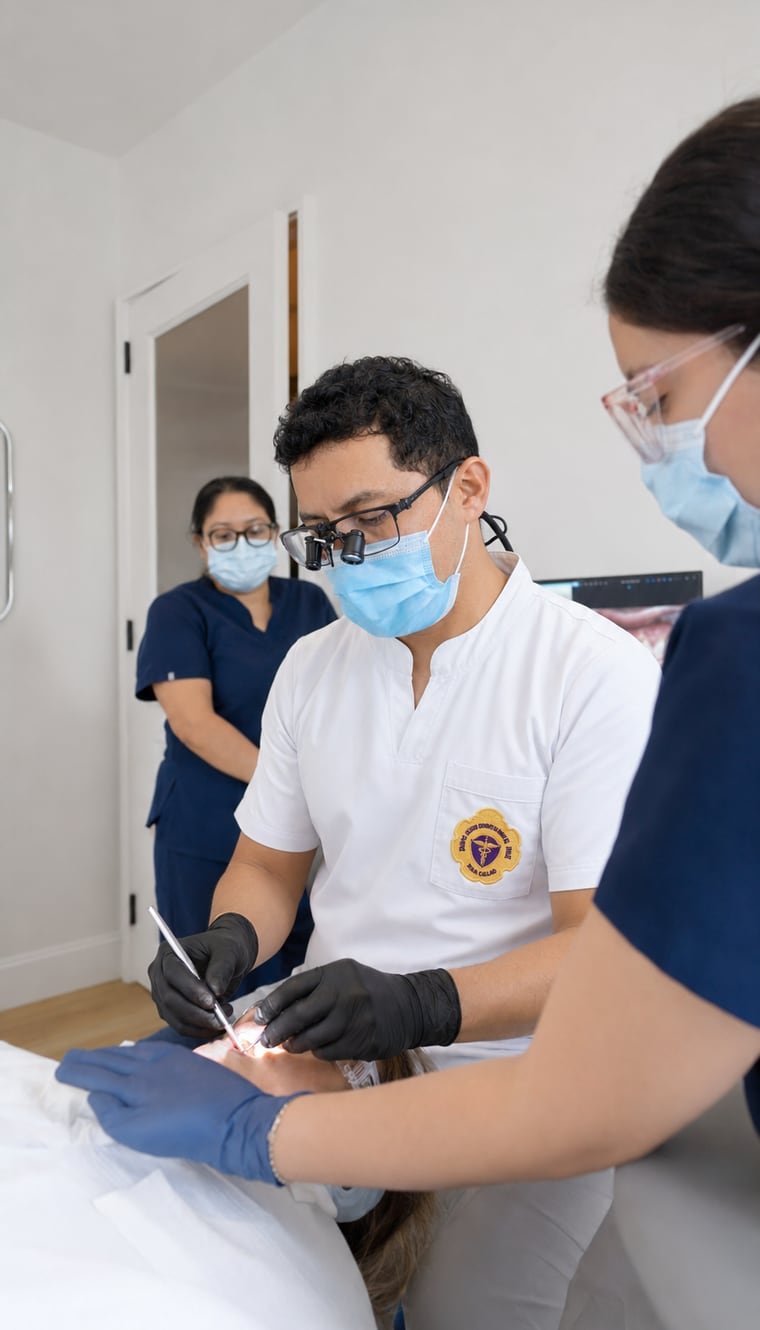 Atención odontológica para niños y adultos