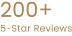 Más de 200 reseñas de cinco estrellas